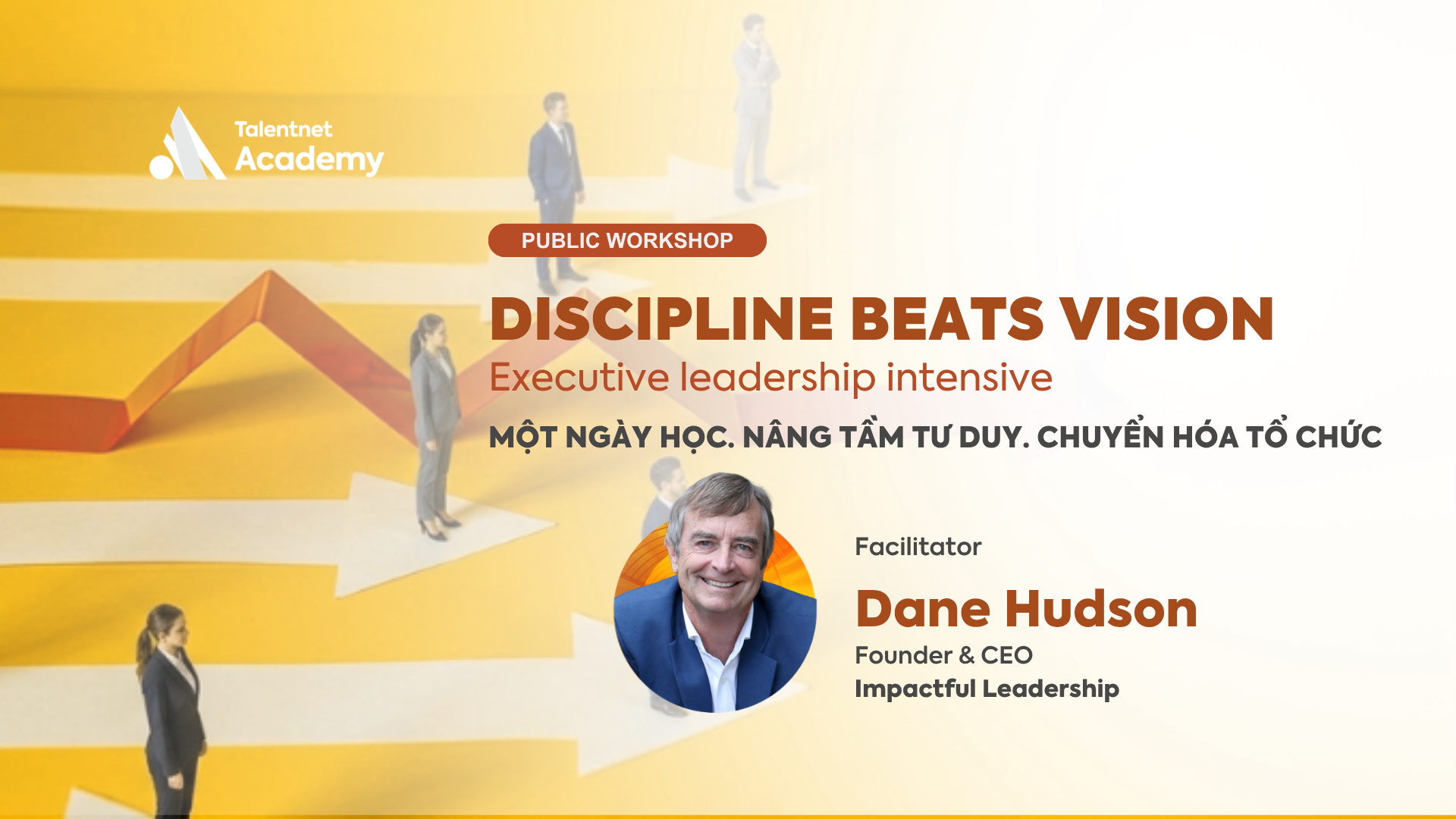 DISCIPLINE BEATS VISION | Executive leadership intensive
